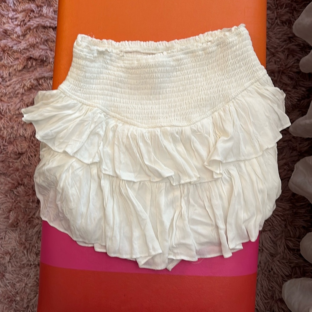 White rock and rags teen skirt